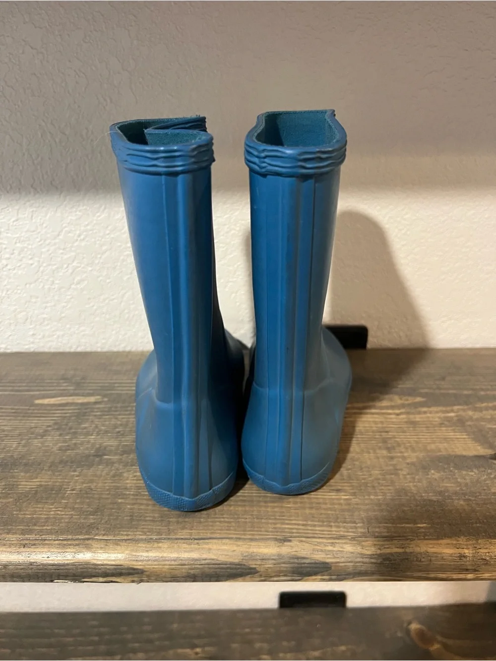 Hunter Kids Tall Blue Waterproof Rain Boots